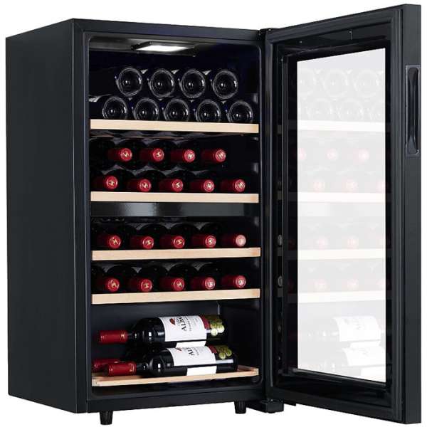 Шкаф винный двухзонный La Sommeliere SLS32DZBLACK